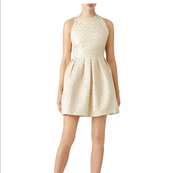 Hutch Gold Leopard mini dress size 2 - Picture 4 of 6